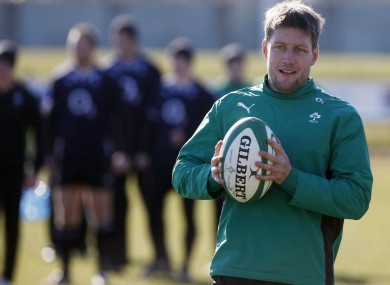 O'Gara was voted man of the match for Ireland's last World Cup game against Russia.