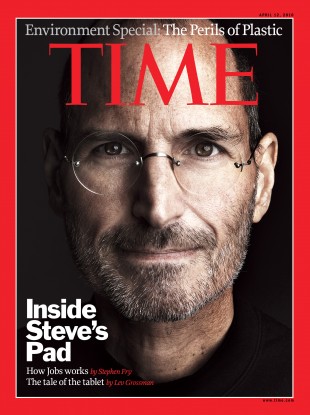 Steve Jobs appeared on the cover of TIME seven times - most recently in December 2010.