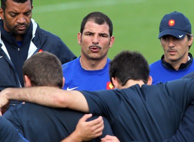 Head coach Marc Lievremont at Onewa Domainin, Auckland.
