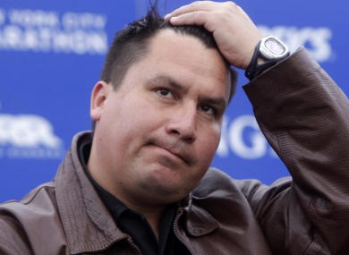Pena, who was one of the Chilean miners trapped underground last year, will run in his second New York City marathon on Sunday.