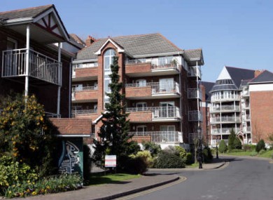 The Sweepstakes residential area in Ballsbridge, Dublin.