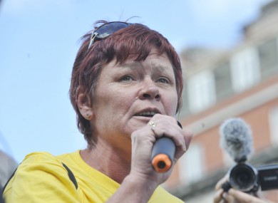 People Before Profit TD Joan Collins will this evening argue the case for burning all remaining bondholders in Anglo Irish Bank.