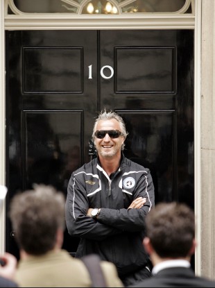 David Ginola (file photo).