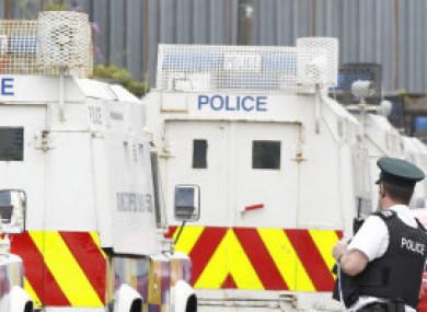 File photo of PSNI vehicles.