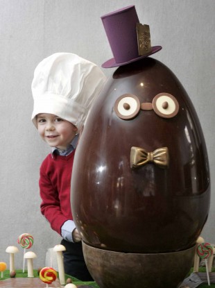 Four-year-old Jack Ross from Dublin at the Dylan Hotel last month.