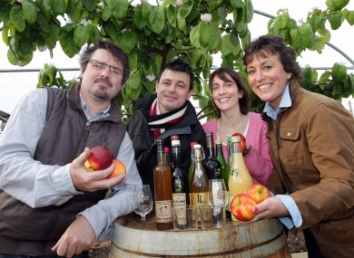 Margaret Jeffares, Good Food Ireland, Ciara Jackson, Grant Thornton, Ed Cooney, Executive Chef, Merrion Hotel, and David Llewellyn, Llewellyn Orchards.