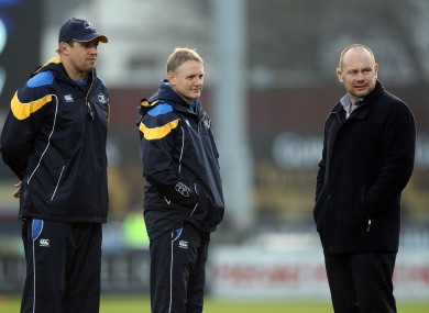 Jono Gibbes, Joe Schmidt and Greg Feek.