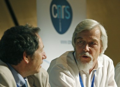 Professor Rolf Heuer, right, director general of CERN, will be in Dublin for a lecture on Friday 13 July.