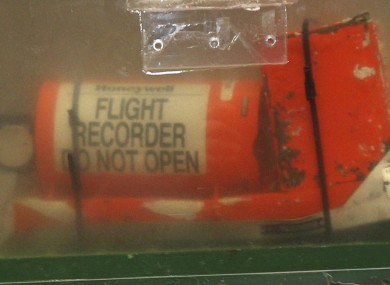 One of the two flight recorders of AF447 which was recovered nearly two years after the crash