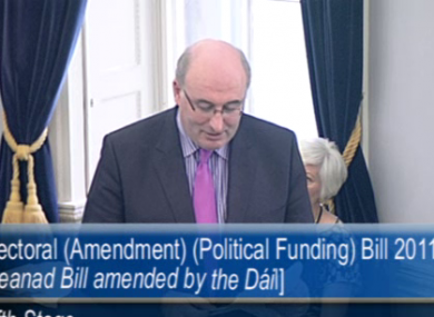 Phil Hogan took the opportunity of a final Seanad sitting to complain about modern standards of journalism.