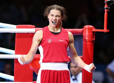 Taylor after her win.