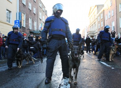 Gardaí will keep the uniform cleaning, dog handling and boot allowances.