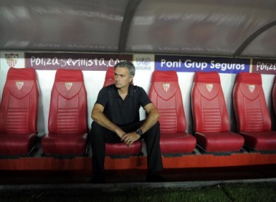 Mourinho: poor start to Spanish season.