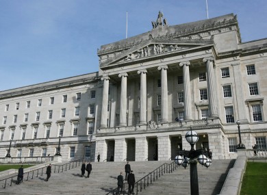 MLAs will debate asking Ireland for a formal apology for the Troubles at Stormont (pictured) today.