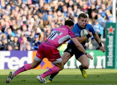 Ian Madigan in action against Exeter.