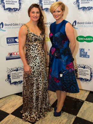 Katie Taylor and Cecelia Ahern