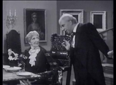 'Miss Sophie' and her butler 'James'.