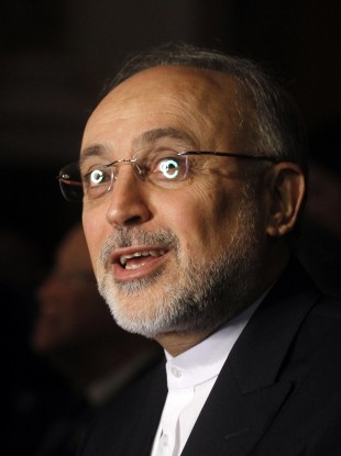 File photo of Iranian foreign minister Ali Akbar Salehi, who is visiting Syria this weekend.