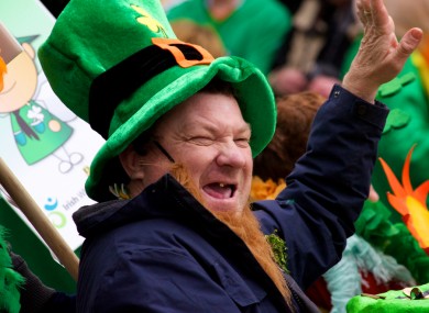 Waving off the emigrants but still happy at home
