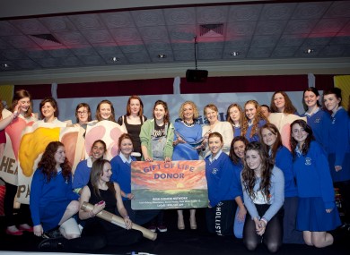 Students from Eureka Secondary School from Kells have been named the Young Social Innovators of the Year 2013 with their project titled 'Bring Organ Donation Into Education'.
