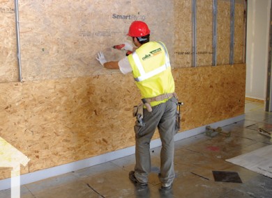 File image of man at work at SmartPly.