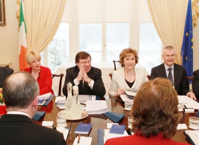 Members of the Council of State meeting during President Mary McAleese's second term at the Áras