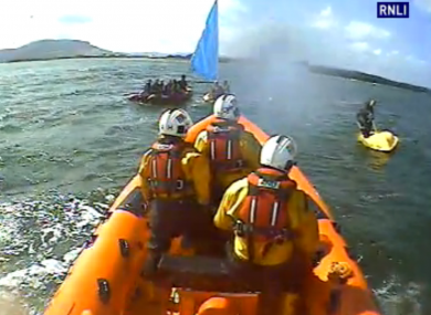 Footage from the rescue yesterday afternoon.