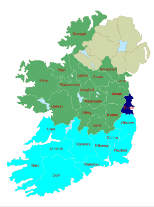 The new-look European constituencies.