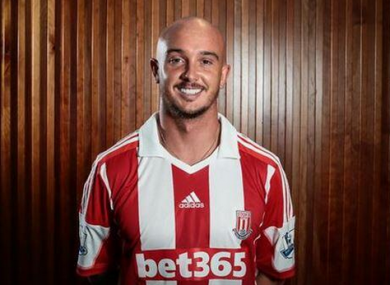 Stephen Ireland made his debut for Stoke yesterday.