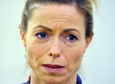 File photo of Kate McCann.