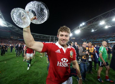 Halfpenny was one of the key men in the Lions' success during the summer.