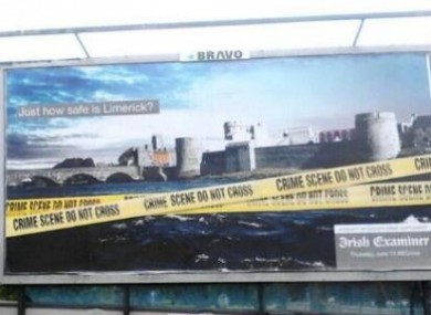 The controversial billboard.
