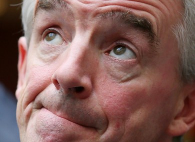 Ryanair chief Michael O'Leary.