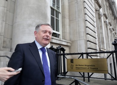 Brendan Howlin will be hammering out the Budget details with his staff this weekend.