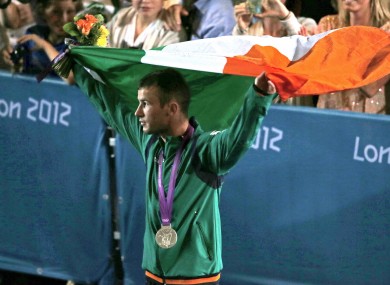 Nevin: the only Irish male to medal at all four major tournaments.
