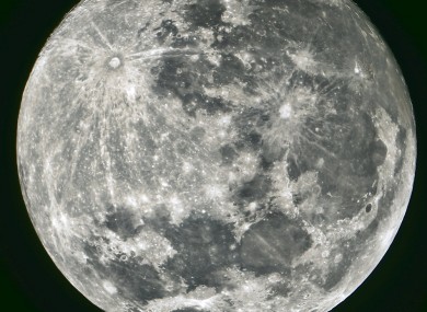 The moon