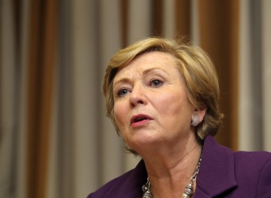 Minister for Children and Youth Affairs Frances Fitzgerald.