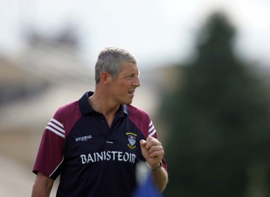 Tomas O'Flaharta, pictured here in his role as Westmeath boss, in 2006.