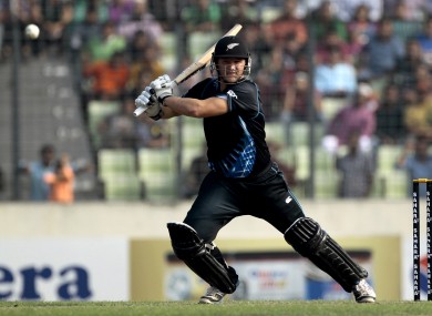 Corey Anderson is beat the previous record, held by Shahid Afridi, by one ball.