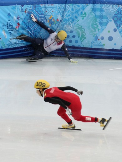 winter olympic village: day 13