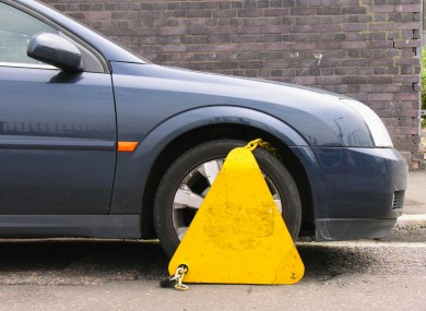 Clamped.