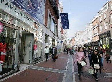 Grafton Street is one of the areas Bitbuzz covers.