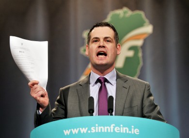 Pearse Doherty (File photo)