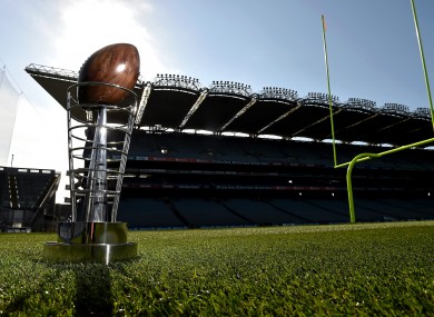 The Dan Rooney Trophy will be the prize for the winners of the Croke Park Classic.