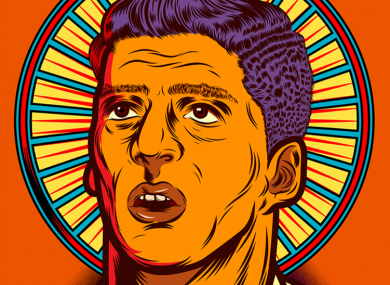 The superb artwork that accompanies Wright Thompson's piece on Luis Suarez for ESPN.