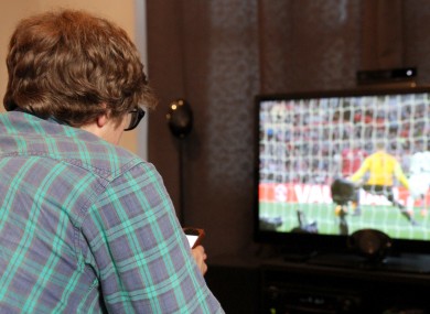 96% of Irish viewers plan to watch the World Cup from the comfort of their own home.