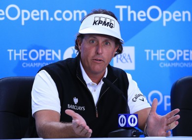 Phil Mickelson believes he has the game to retain his Claret Jug.