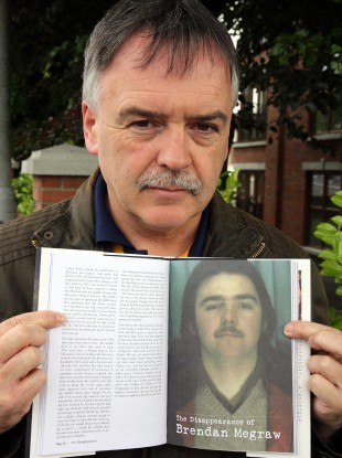 Kieran Megraw, brother of one of the Disappeared, Brendan Megraw.