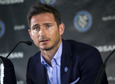 Lampard is back in the Premier League before his move to New York City.