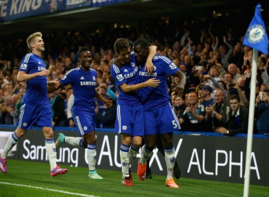 Chelsea's players